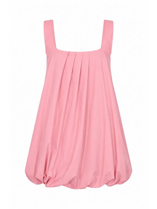 Abito a palloncino in popeline Rosa Alpha Studio | AD-6463O2015